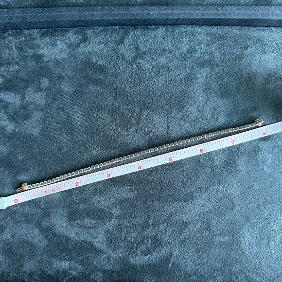 David Yurman Tennis Bracelet in 18K Gold w/ Color Change Garnets - 3mm - Medium - Picture 16 of 16